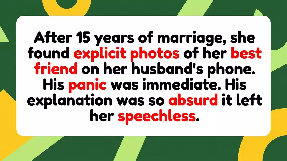 Husband Caught with Explicit Photos of Wife’s Best Friend: The Most Absurd Excuse